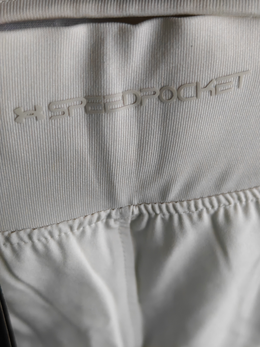 Under Armour Cream Athletic Shorts for Men - Picture 3 of 5